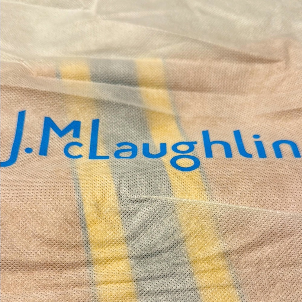 J. McLaughlin Pastel Striped Scarf